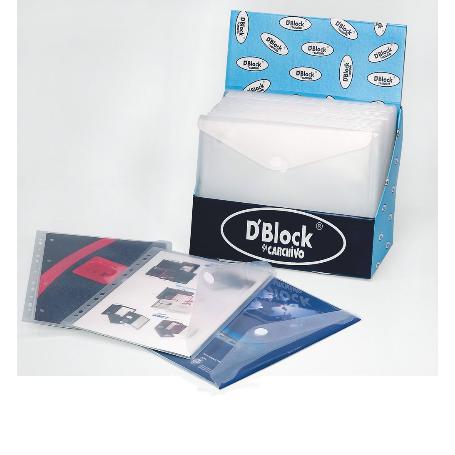 FUNDA CRISTAL PP MULTITALADRO 200 MICRAS CON SOLAPA VELCRO