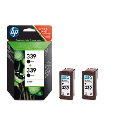 CARTUCHO HP Nº 339 NEGRO PACK DE 2 UNIDADES