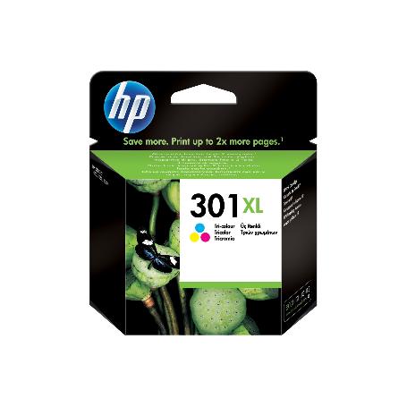 CARTUCHO HP Nº 301 CH562EE COLOR (165PG) DESKJET 1010/1050/1510/1512/1513/2050/2054/2510/2514/2540/2542/2544/2549/2