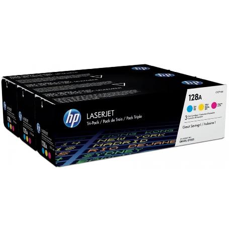 PACK TONER HP CF371A (128A) CE321A/CE322A/CE323A (1.300PG) LASERJET PRO CM1410/CM1415/CP1525