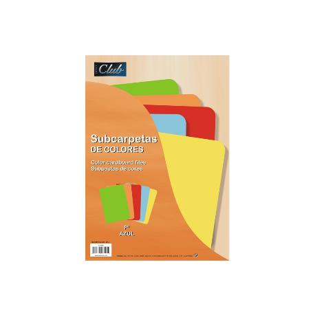 SUBCARPETA Fº AZUL 