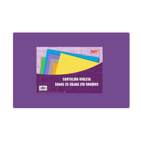 CARTULINA 50X65 MORADO