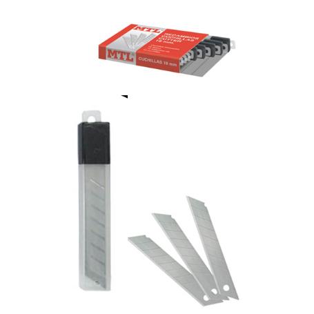 RECAMBIO CUCHILLAS CUTTER ESTRECHO 9MM