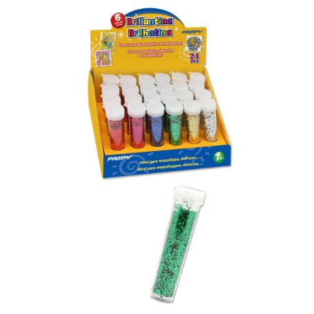 BOTE PURPURINA 7GR 6 COLORES