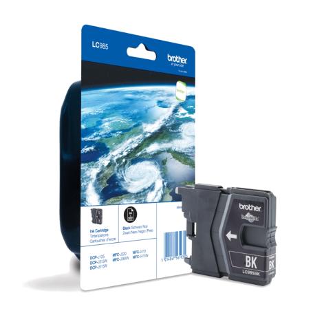 CARTUCHO BROTHER LC-985BK NEGRO (300PG) DCP-J125/J315W/J515