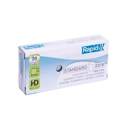 GRAPA RAPID 23/6 GALVANIZADA