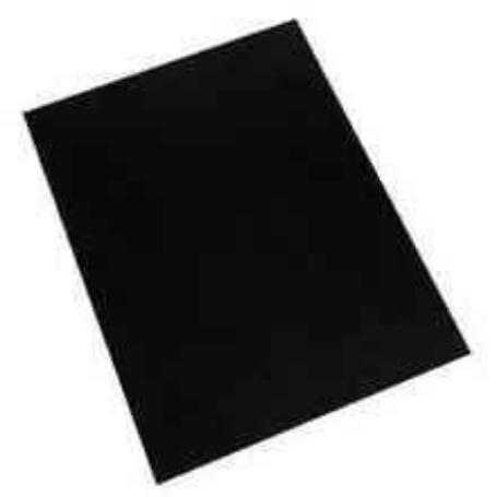 TAPA POLIPROPILENO A3 NEGRO 450 MICRAS PAQUETE DE 100 -BP-