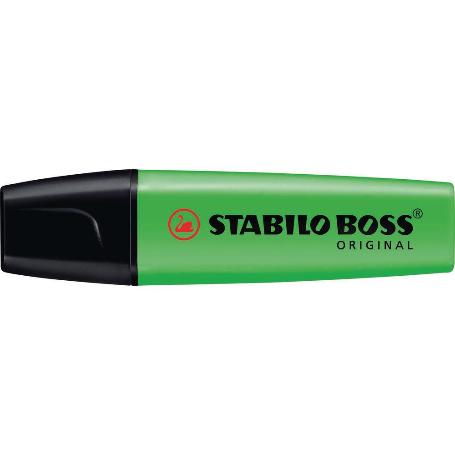 FLUORESCENTE STABILO BOSS VERDE 