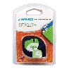 CINTA DYMO LETRATAG 12 MM NEGRO/BLANCO PLASTICO 91201 -OD-