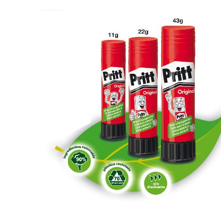 PEGAMENTO EN BARRA PRITT 10 GR