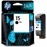 CARTUCHO HP Nº15 CC6615N (310PG) NEGRO DESKJET 3810/3820/810C/825C/840C/845C/920C/940C/OFFICEJET 5110/PSC 500/750/9