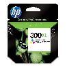 CARTUCHO HP Nº300XL CC644EE COLOR (420PG) DESKJET D1600/D1660/D2500/ D2545/D2560D2660/D2680/D5500/D5560/F2400/F2420