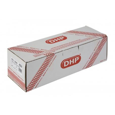 ESPIRAL METÁLICO 22 MM PASO 5:1 NEGRO CAJA DE 100 -BP-