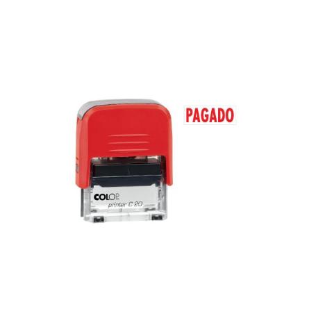 SELLO PRINTER 20 AUTOMATICO "PAGADO"
