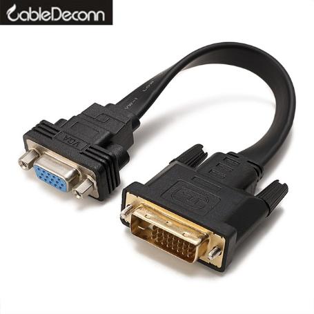 CABLE ADAPTADOR DVI-D VGA M/H 2M