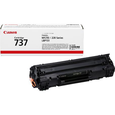 TONER CANON CRG-737 NEGRO (2.400PG) MF 211/MF212W/MF 226DN/MF 229DW