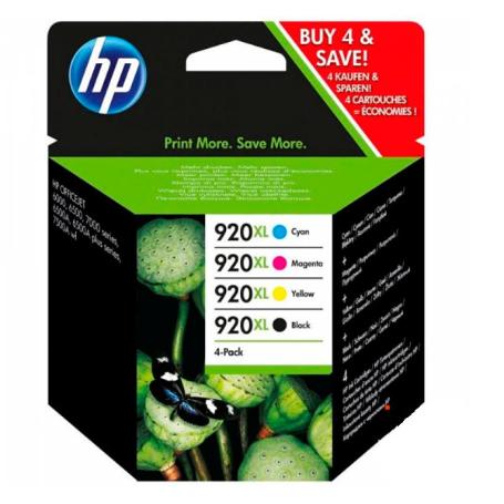 MULTIPACK HP Nº920XL C2N92AE (N/C/M/Y) OFFICEJET 6500/6000/7000/7500A WIDE