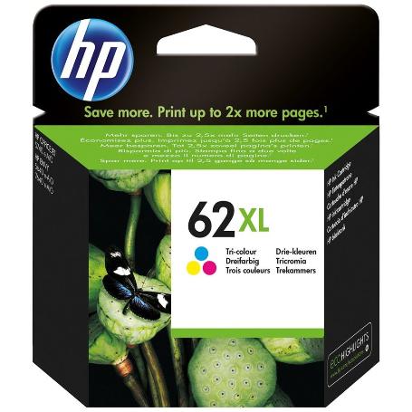 CARTUCHO HP Nº62 XL C2P07AE COLOR (415PG) ENVY 5640/7640/OFFICEJET 5740