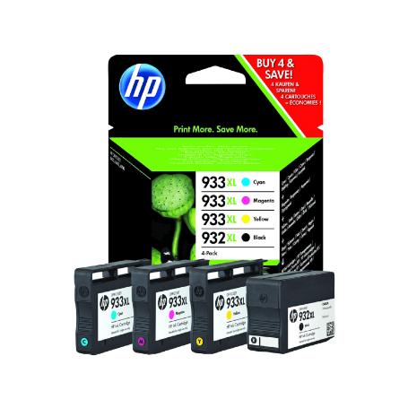 PACK CARTUCHO HP Nº932XL/933XL NEGRO + COLOR