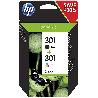 CARTUCHO HP Nº 301 PACK NEGRO+COLOR