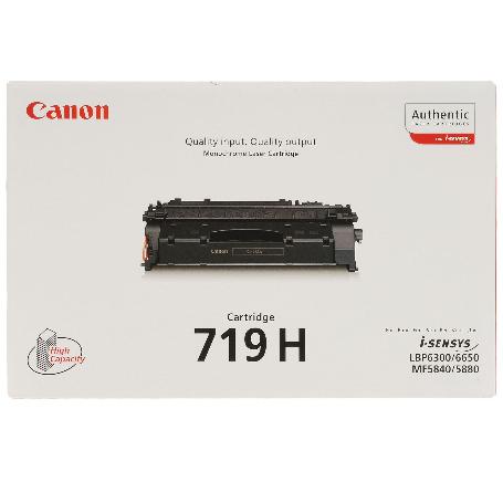 TONER CANON CRG-719H NEGRO ALTA CAPACIDAD (6.400PG) LBP-6300DN/6650DN/MF-5840DN/5880DN