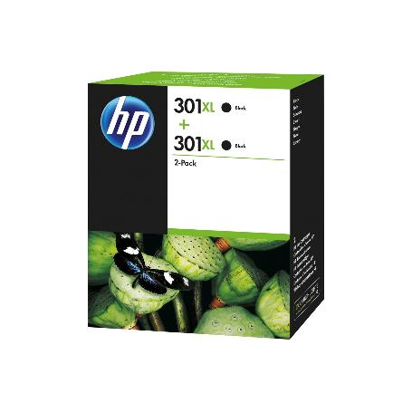 PACK CARTUCHO DOBLE HP Nº 301 XL NEGRO