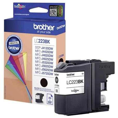 CARTUCHO BROTHER LC-223BK NEGRO 550PG MFC-J4620DW/MFC-J4420DW/MFC-J4625DW/MFC-J5625DW/MFC-J5720DW