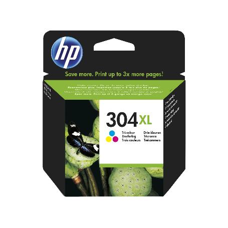 CARTUCHO HP Nº304XL N9K07AE COLOR (300PG) DESKJET 3720