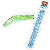 REGLA FLEXIBLE DE PLASTICO 30CM -NETO ESCOLAR-