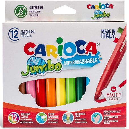 ROTULADORES CARIOCA FINOS CAJA DE 12