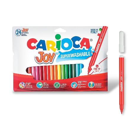 ROTULADORES CARIOCA FINOS CAJA DE 24