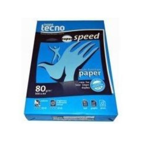 PAPEL FOTOCOPIADORA INAPASUPER SPEED A3 80 GR PAQUETE DE 500H