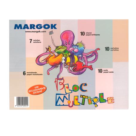 BLOC MANUALIDADES MARGOK MULTIPLE -NETO ESCOLAR-