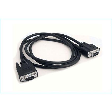 CABLE VGA MACHO MACHO 1.8M NEGRO