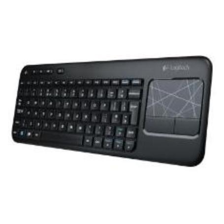 TECLADO LOGITECH K400 KEYBOARD TOUCH  INALAMBRICO NEGRO