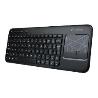 TECLADO LOGITECH K400 KEYBOARD TOUCH  INALAMBRICO NEGRO