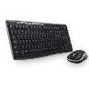 TECLADO + MOUSE LOGITECH MK270 OPTICO USB NEGRO INALAMBRICO