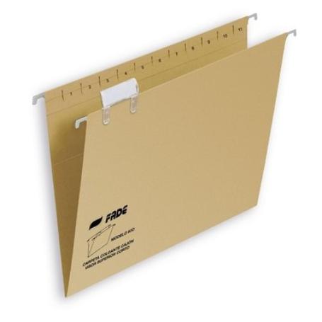 CARPETA COLGANTE Fº FADE VISOR SUPERIOR REF.400064819  CAJA DE 50