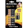 PILA DURACELL AA LR6 BLISTER 10U.