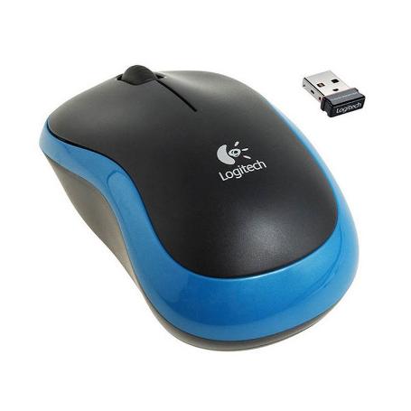 RATON LOGITECH M185 WIRELESS AZUL