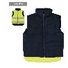 CHALECO ACOLCHADO REVERSIBLE DE ALTA VISIBILIDAD