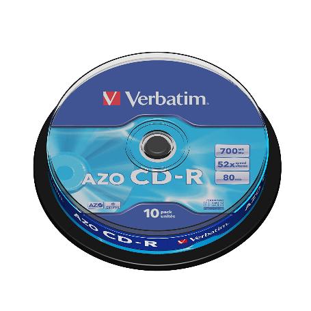 CD-R 700MB VERBATIM TARRINA DE 10