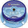 CD-R VERBATIM 700MB 52X TARRINA 25 REF.43432 + CANON