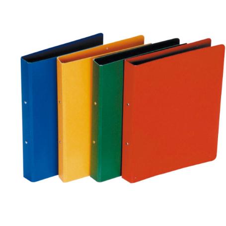 CARPETA DE 2 ANILLAS  CARTON A5 COLORES SURTIDOS