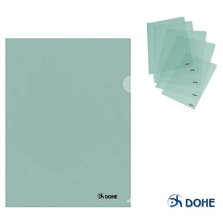 DOSSIER UÑERO PP A4 DOHE COLOR VERDE