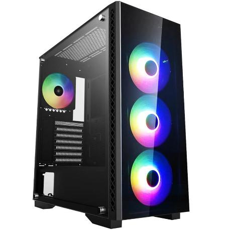 Caja ordenador gaming deepcool matrexx 55 add - rgb 4f e - atx