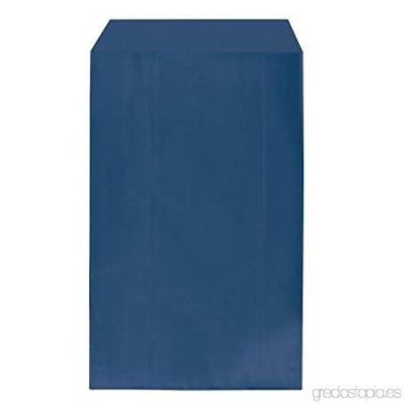 BOLSA KRAFT AZUL 18X32 C.250