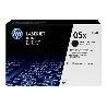 PACK DOBLE TONER HP CE505XD NEGRO ALTA CAPACIDAD (6.500PG) LASERJET P2050/P2055