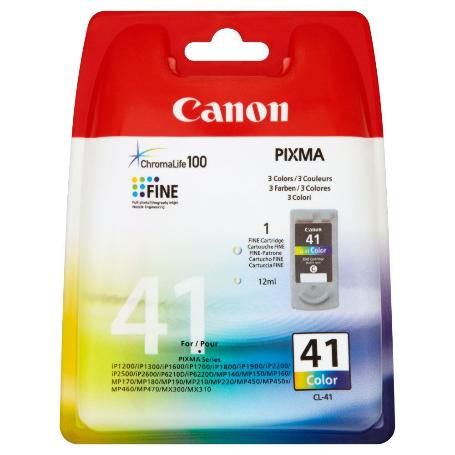 CARTUCHO CANON CL-41 COLOR (308PG) IP1600/1700/2200/2500/2600/6210D/6220D/MP140/150/160/170/190/210/220/460