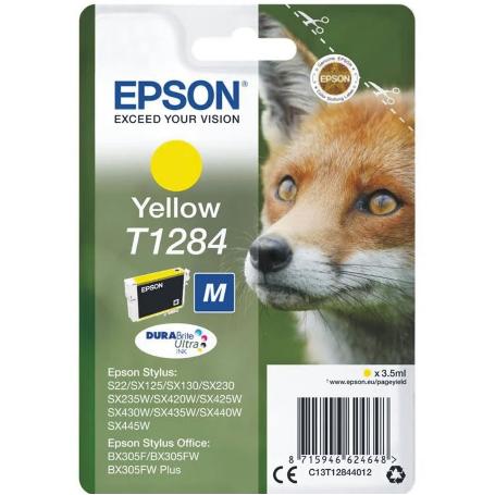 CARTUCHO EPSON T1284401 AMARILLO